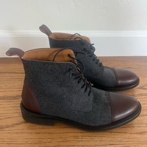 Taft Boot in Grey/Oxford